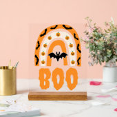 Halloween Boo                        Acryl Bord (Huwelijk)