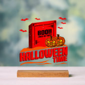 Halloween Boo Acryl Bord (Neutraal)