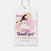 Halloween Boo Baby shower Cadeaulabel (Voorkant)