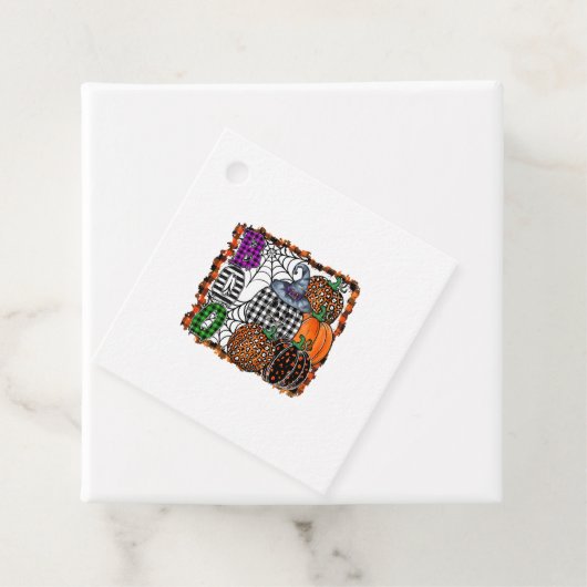 Halloween Boo          Bedankjes Labels (In situ)