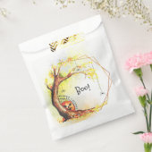 Halloween Boo Bedankzakje (Gezegeld)