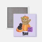 Halloween Boo Beer Magneet (Voorkant / Achterkant)