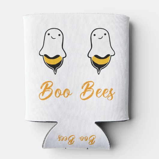 Halloween Boo Bees Ghost Blikjeskoeler (Achterkant)