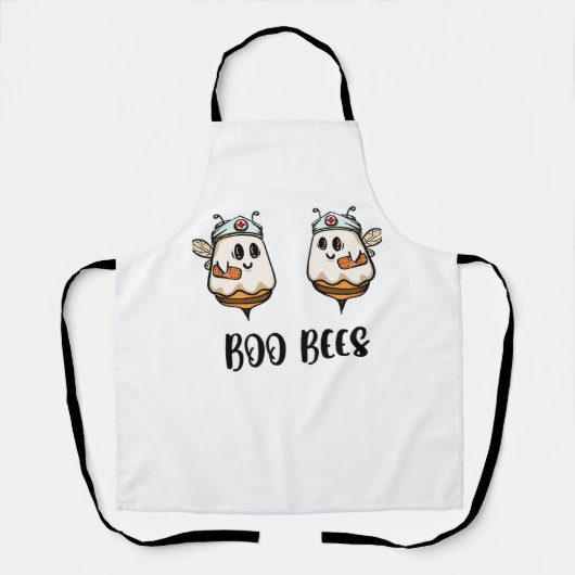 Halloween Boo Bees Nurse Classic T-shirt Schort (Voorkant)