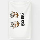 Halloween Boo Bees Nurse Classic T-shirt Spandoek (Verticaal)