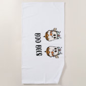 Halloween Boo Bees Nurse Classic T-shirt Strandlaken (Voorkant)