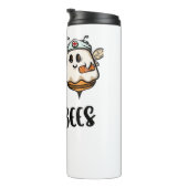 Halloween Boo Bees Nurse Classic T-shirt Thermosbeker (Geroteerd rechts)