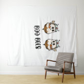 Halloween Boo Bees Nurse Classic T-shirt Wandkleed (In Situ (horizontaal))