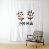 Halloween Boo Bees Nurse Classic T-shirt Wandkleed (In situ)