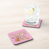 Halloween Boo Bier Onderzetter (Rechterzijde)