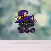 Halloween Boo Boo Crew Classic T-shirt Acryl Bord (Neutraal)