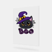 Halloween Boo Boo Crew Classic T-shirt Acryl Bord (Hoek)