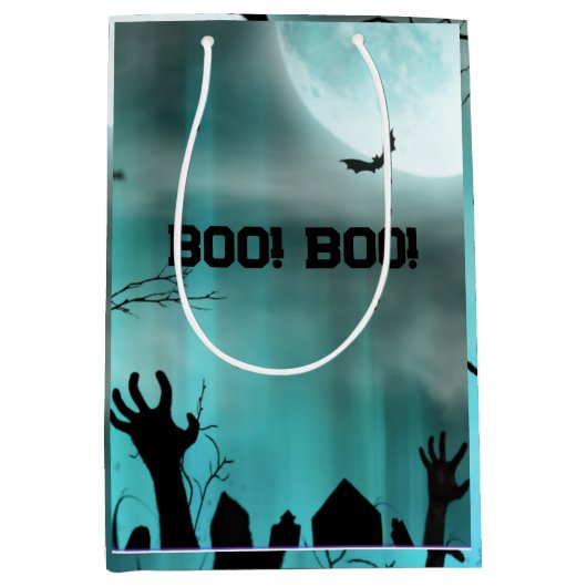 Halloween Boo Boo Medium Cadeauzakje (Voorkant)