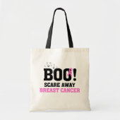 Halloween BOO Borstkanker Trick or treat Tote Bag (Voorkant)