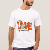 Halloween boo bougie love t-shirt (Voorkant)