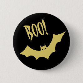 Halloween Boo Button van Dichteres Adiela Akoo