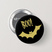 Halloween Boo Button van Dichteres Adiela Akoo (Voorkant /achterkant)