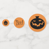 Halloween Boo. | Creepy Pumpkins Confetti (Voorkanten)