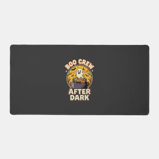 Halloween Boo Crew Badge Bureaumat (Voorkant)