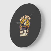 Halloween Boo Crew Badge Grote Klok (Hoek)