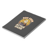 Halloween Boo Crew-badge Notitieblok (Linkerzijde)