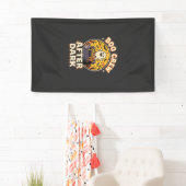 Halloween Boo Crew Badge Spandoek (Insitu)