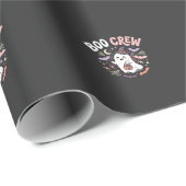 Halloween Boo Crew Geest Cadeaupapier (Rol Hoek)