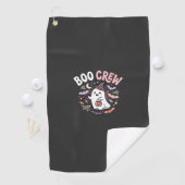 Halloween Boo Crew Geest Golfhanddoek (Insitu)