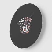 Halloween Boo Crew Geest Grote Klok (Hoek)