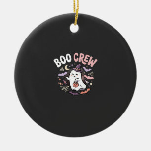 Halloween Boo Crew Geest Keramisch Ornament
