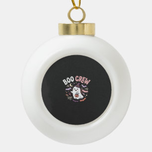 Halloween Boo Crew Geest Keramische Bal Ornament