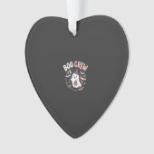 Halloween Boo Crew Geest Ornament (voorkant)