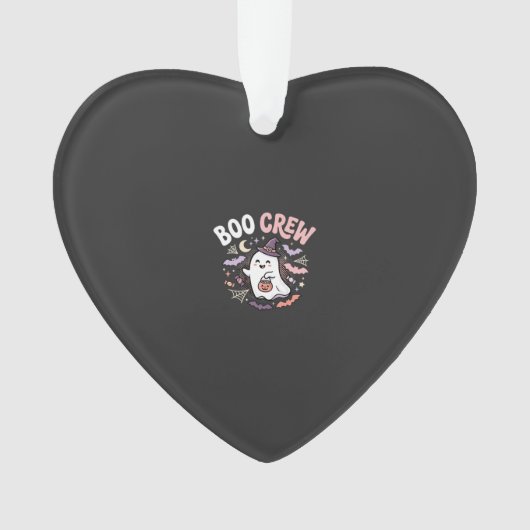 Halloween Boo Crew Geest Ornament (voorkant)
