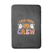 Halloween Boo Crew Geest Pompoen Ontwerp_1 Badmat (Voorkant Verticaal)