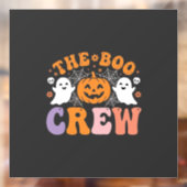 Halloween Boo Crew Geest Pompoen Ontwerp_1 Raamsticker (Vel 2)