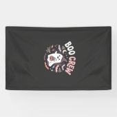 Halloween Boo Crew Geest Spandoek (Horizontaal)
