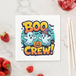 Halloween Boo Crew Servet