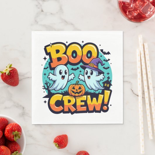 Halloween Boo Crew Servet (Insitu)
