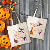 Halloween Boo Crew Snoep Tote Bag