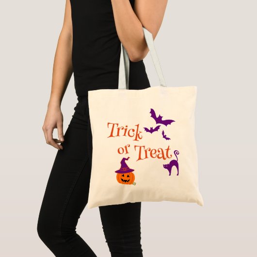 Halloween Boo Crew Snoep Tote Bag (Voorkant (product))