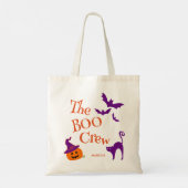 Halloween Boo Crew Snoep Tote Bag (Achterkant)