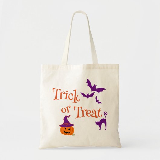 Halloween Boo Crew Snoep Tote Bag (Voorkant)