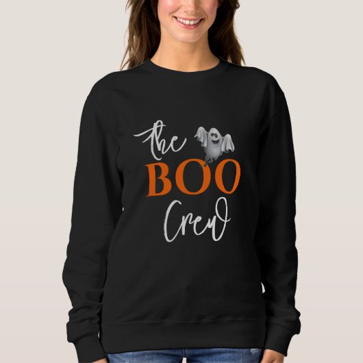 Halloween BOO Crew Trui (Voorkant)