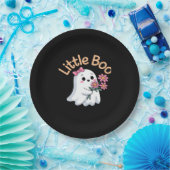 Halloween Boo Cute Family Papieren Bordje (Feest)