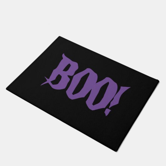 Halloween Boo. Deurklep Deurmat (Schuin)