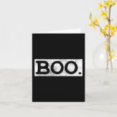 Halloween  Boo Fun Gift Halloween Kostuum Kaart (Gele Bloem)
