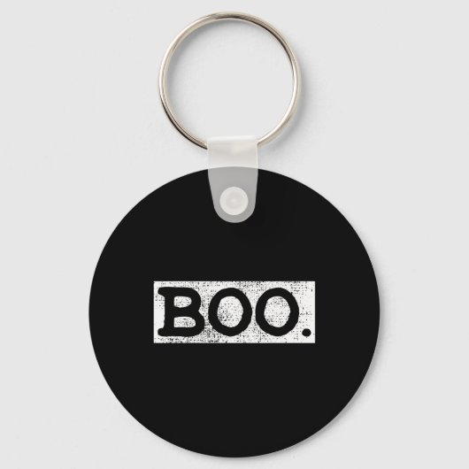 Halloween Boo Fun Gift Sleutelhanger (Voorkant)
