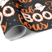 Halloween Boo Funny Cadeaupapier (Rol Hoek)