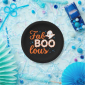 Halloween Boo Funny Papieren Bordje (Feest)