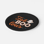 Halloween Boo Funny Papieren Bordje (Gekanteld)